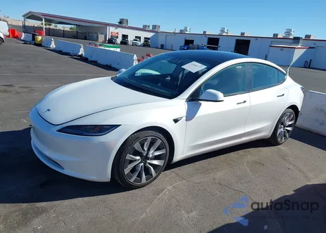 2025 Tesla Model 3 Long Range All-Wheel Drive from USA, damaged, VIN 5YJ3E1EB6SF938863